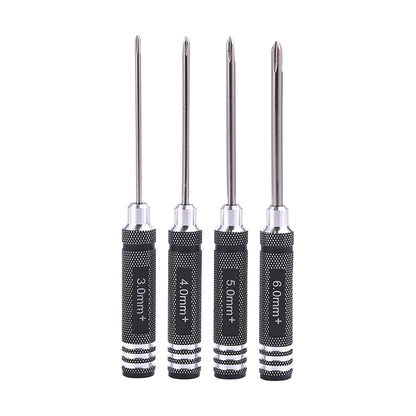 Metal Crosshead Phillips Screwdriver Kit Tool for 1/10 1/12 /14 RC Car Truck Model Remote Control Hydraulic Trucks