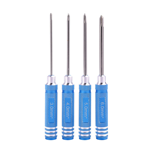 Metal Crosshead Phillips Screwdriver Kit Tool for 1/10 1/12 /14 RC Car Truck Model Remote Control Hydraulic Trucks