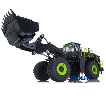2Speed Kabolite 1/14 K988 PRO Hydraulic RC Loader Metal Heavy Vehicle PL18 Lite 6CH Valve Axle Lock Battery Light Sound Radio Control Truck Model