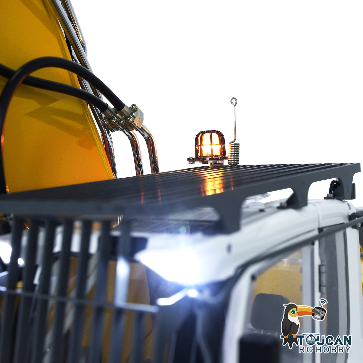 Kabolite 1/14 Remote Control Hydraulic Excavator K970 100S Pro RC Digger Hobby Model ESC Servo Motor DIY Upgraded RTR Version