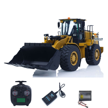US STOCK Kabolite 2.4G 1/16 Metal K966 Hydraulic RC Loader Radio Controlled Truck Car DIY Model 7500mAh Battery Ready to Run