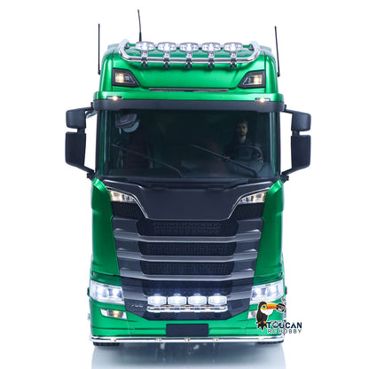 1/14 KABOLITE 6*6 Remote Control Tractor Truck 770S 2Speed Gearbox Axle Locks Electric Windshield Wiper Openable Door RTR