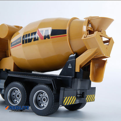 IN Stock HUINA 1333 1/18 Plastic RC Concrete Mixer Truck with 6CH 2.4G Radio Controller Lights Gift for Boys