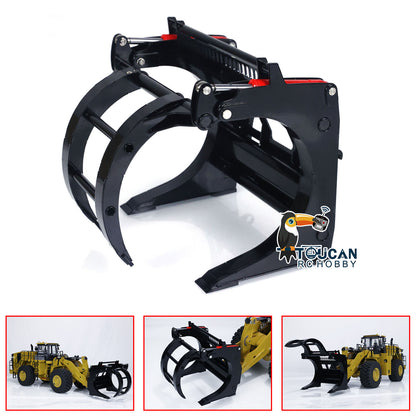 1/14 Kabolite Hydraulic Clamp Skip Bucket for K988 100S RC Loader Model Accessories DIY Parts