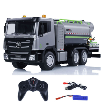 1/18 HUINA 1316 Spray Fog Cannon Truck 9CH RC Car 2.4G Remote Control Model Plastic Toys Battery Charger