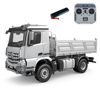 1/14 Scale Kabolite 5701 RTR RC Dump Truck 4x4 Remote Control Tipper Car Ready To Go With Sound Light Battery Transmitter Model
