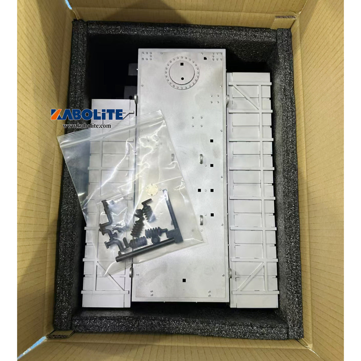 Kabolite Metal Transformer Box Decorative Accessories for 1/14 RC Hydraulic Dump Tractor Truck Construction Vehicles