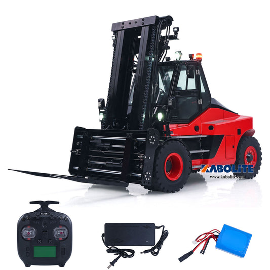 Kabolite K180-100 1/14 4X2 Remote Control Hydraulic Forklift with 3 Way Vavles
