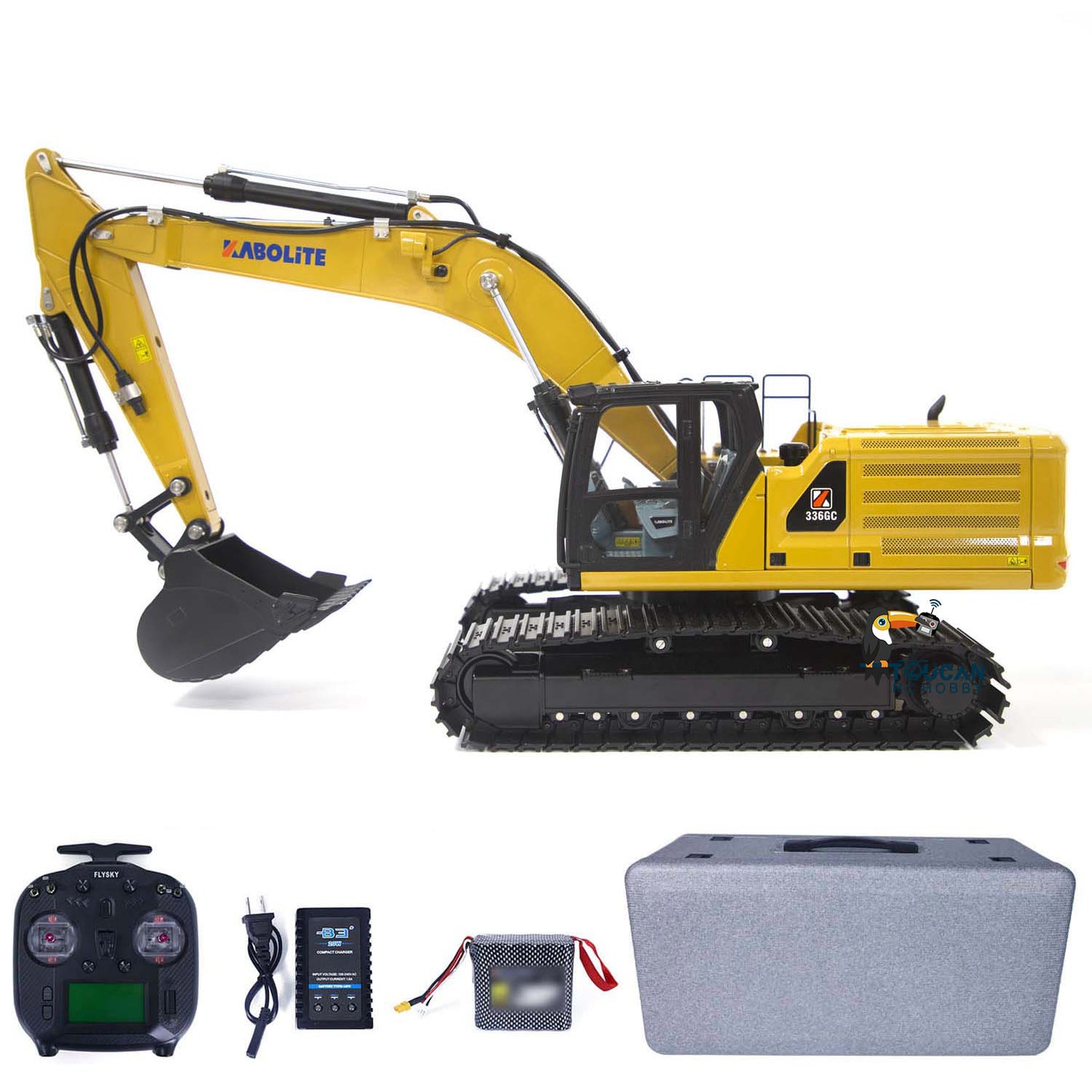 Pre-order Kabolite 1/18 Hydraulic Remote Control Excavator Ready to Run RC Digger Hobby Model K961 100 Emulated Vehicle Toys