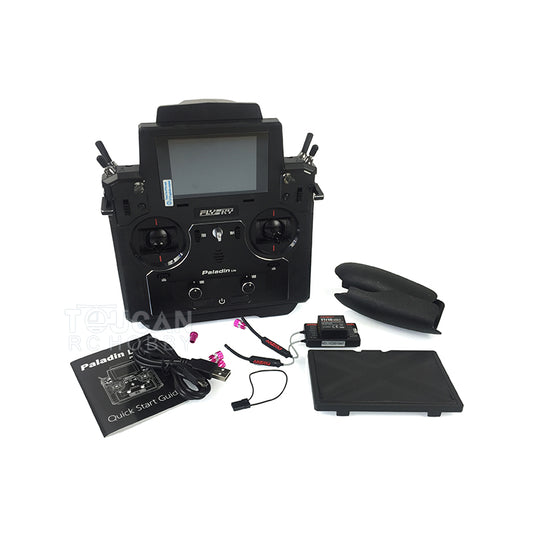 Flysky 10CH Paladin PL18 Lite Transmitter Radio System FTr10 Receiver for Remote Control Truck Car Model RC Boat Construction Vehicle