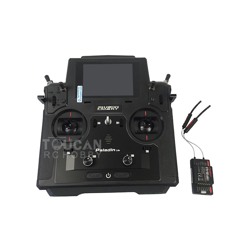 Flysky 10CH Paladin PL18 Lite Transmitter Radio System FTr10 Receiver for Remote Control Truck Car Model RC Boat Construction Vehicle