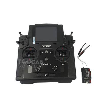 Flysky 10CH Paladin PL18 Lite Transmitter Radio System FTr10 Receiver for Remote Control Truck Car Model RC Boat Construction Vehicle