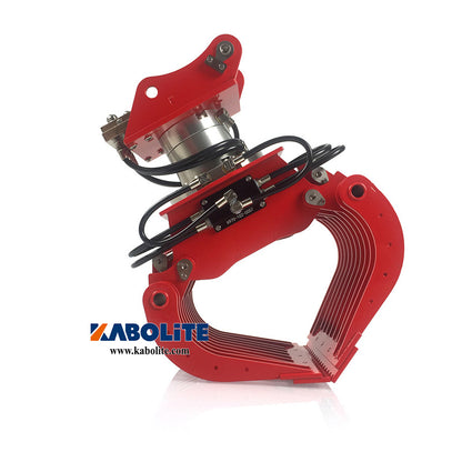 Metal Barrier Guard Curved Ripper Scarifier Claw Shear for Kabolite 1/14 K970 2.4G Hydraulic RC Excavator DIY Model Parts