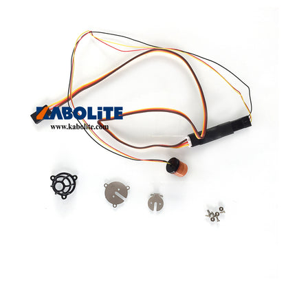 Filter Smoke Gearbox Unit GPS Valve ECS Guard Plate Board Warning Light Controller Motor Sound System for 1/14 K970 RC Digger