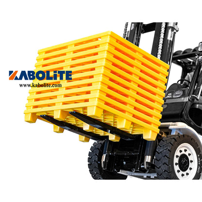 10PCS Plastic Pallets Decoration Parts K180 for Kabolite 1/14 LESU RC Excavator DIY Truck Forklift Model White Blue Red