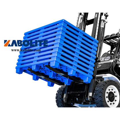 10PCS Plastic Pallets Decoration Parts K180 for Kabolite 1/14 LESU RC Excavator DIY Truck Forklift Model White Blue Red