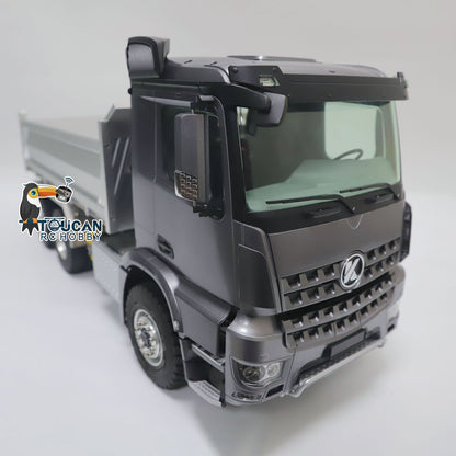 1/14 Kabolite 6*6 Hydraulic RC Dump Truck K3364 Remote Control Tipper 2Speed RTR Model Axle Lock Light Sound System ST8 Radio Battery