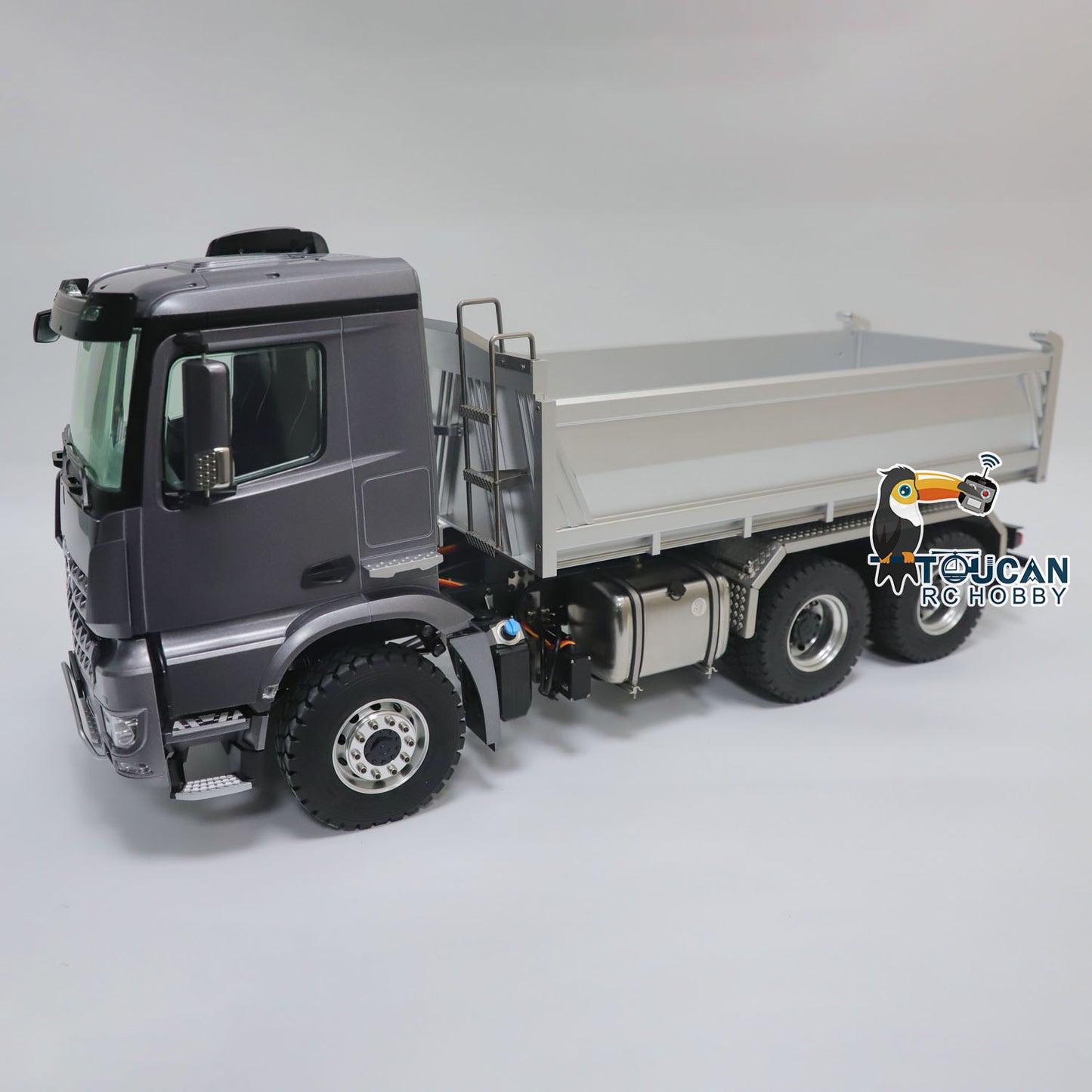 1/14 Kabolite 6*6 Hydraulic RC Dump Truck K3364 Remote Control Tipper 2Speed RTR Model Axle Lock Light Sound System ST8 Radio Battery