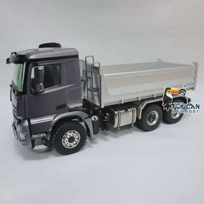 1/14 Kabolite 6*6 Hydraulic RC Dump Truck K3364 Remote Control Tipper 2Speed RTR Model Axle Lock Light Sound System ST8 Radio Battery