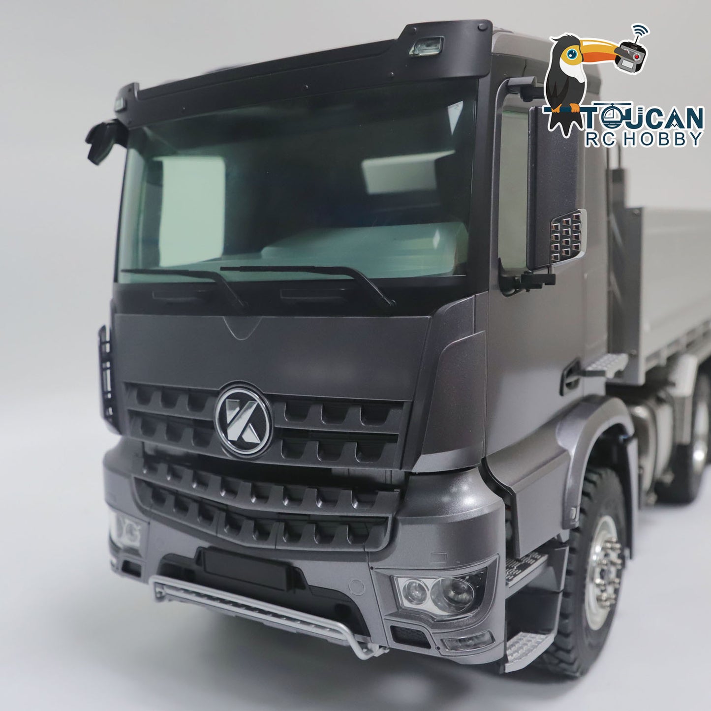 1/14 Kabolite 6*6 Hydraulic RC Dump Truck K3364 Remote Control Tipper 2Speed RTR Model Axle Lock Light Sound System ST8 Radio Battery