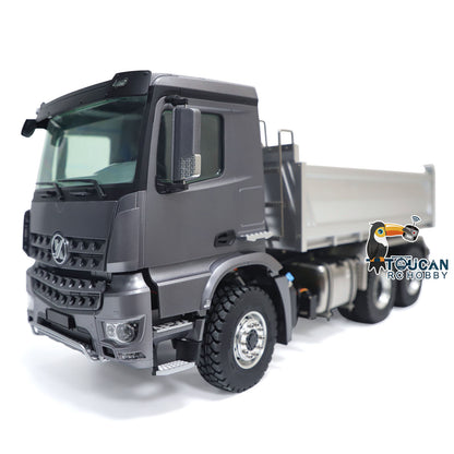 1/14 Kabolite 6*6 Hydraulic RC Dump Truck K3364 Remote Control Tipper 2Speed RTR Model Axle Lock Light Sound System ST8 Radio Battery