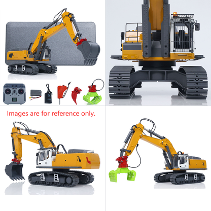 Second Hand US Stock 1/18 Kabolite 5901 100S Electric Lifting RC Excavator Flysky Remote Control Digger Engineering Vehicle Electric Ripper Hammer
