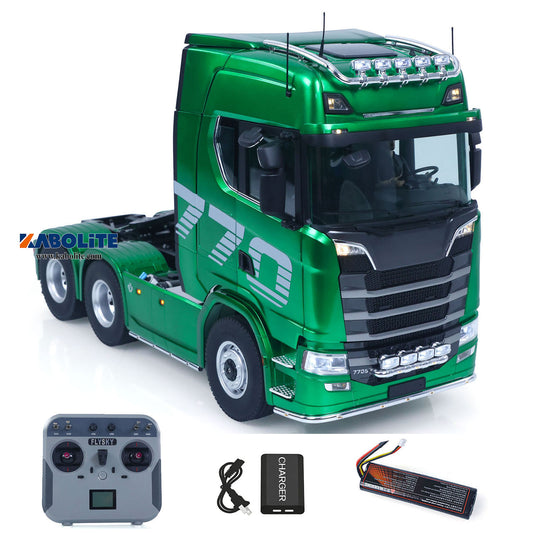 KABOLITE 770S 100 1/14 6X6 RC Tractor Truck with FlySky Radio Controller