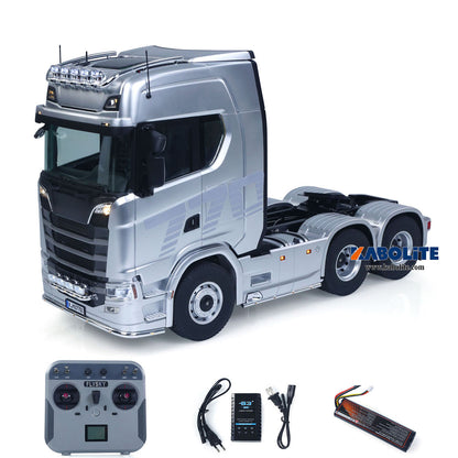 Fast Free Shipping for EU KABOLITE 1/14 770S 100 RC Tractor Truck 6x6 Remote Control Lorry Car 2Speed Gearbox Differential Lock Battery Radio RTR Model