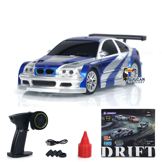 RTR RC Race Car Gyro 4*4 Fully Proportional Control Speed Mini Car Toy 1/43