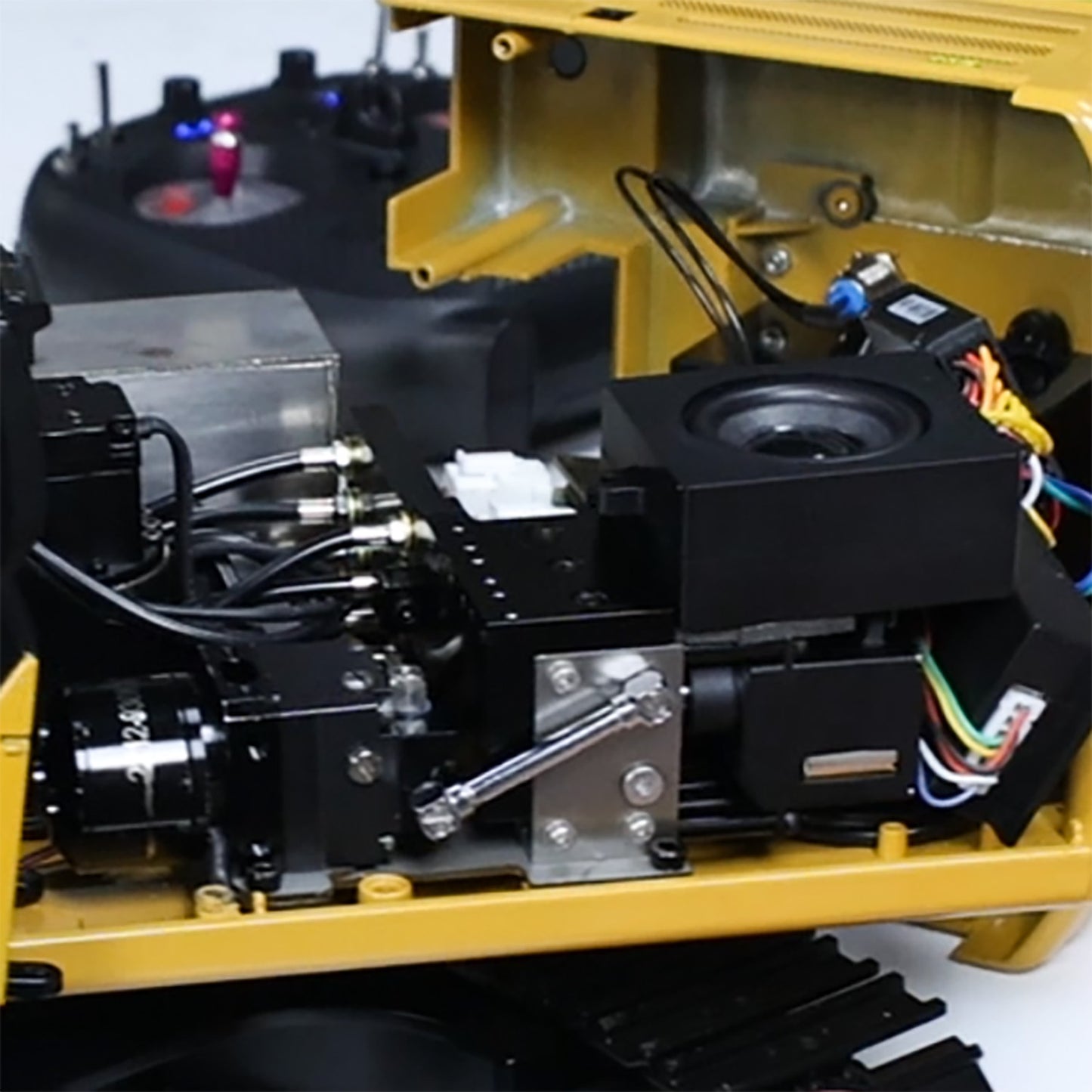 Pre-order Kabolite K961 100S PRO 1/18 RC Hydraulic Excavator Remote Control Digger Flysky ST8 Radio Electric Claw Hammer
