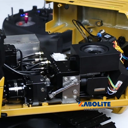 Fast Free Shipping for EU Kabolite K961-100S Pro Hydraulic RC Excavator 1/18 RTR Metal Remote Control Digger FlySky ST8 Radio Construction Model