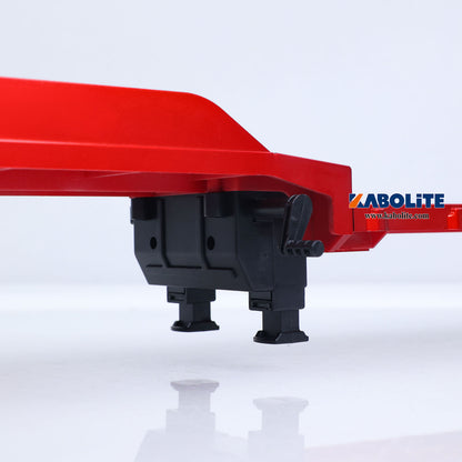 IN Stock HUINA RTR 1/24 Remote Control Tractor Truck 770S W/ Light Sound System Manual Support Legs Tail Board 3Axle Semi Flatbed Trailer