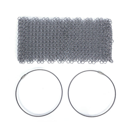 IN Stock Metal Tyre Chain for 1/14 K988 100/100S DIY Upgrade Spare Parts RC Hydraulic Loader Construction Vehicle