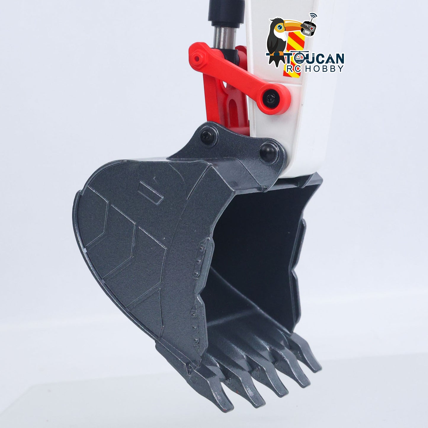 1/14 HUINA RC Metal Excavator Model Toys 1594 Radio Light Battery 22CH Sound Wooden Claw Ball Claw