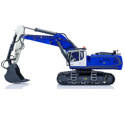 Flash Sale Kabolite K970-100S Pro Metal 1/14 Hydraulic RC Excavator RTR Digger Paladin PL18EV Lite Radio Battery Heavy Construction Vehicles Smoker Light Sound
