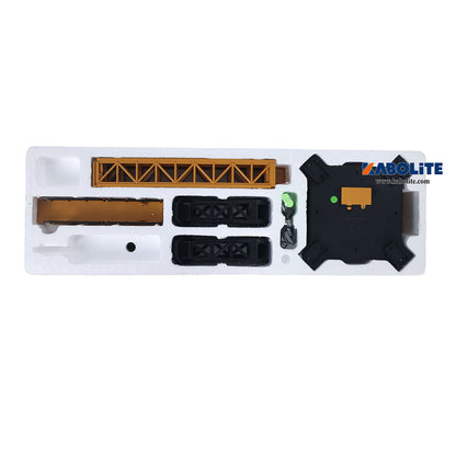 IN Stock HUINA 1585 1/14 RC Tower Crane Construction Vehicle Unassembled Model with 360 Degree Rotate Light 2.4G Remote Controller