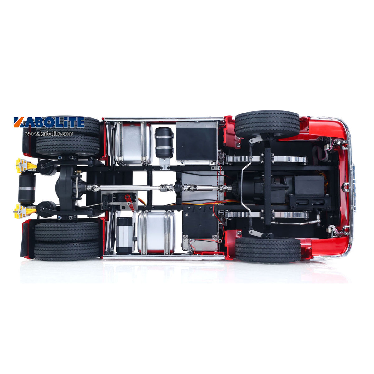 US Stock Kabolite K770S-100 1/14 4x2 RC Tractor Truck RTR with 2-Speed Transmission FS L12 Remote Controller LED Lights Sound System