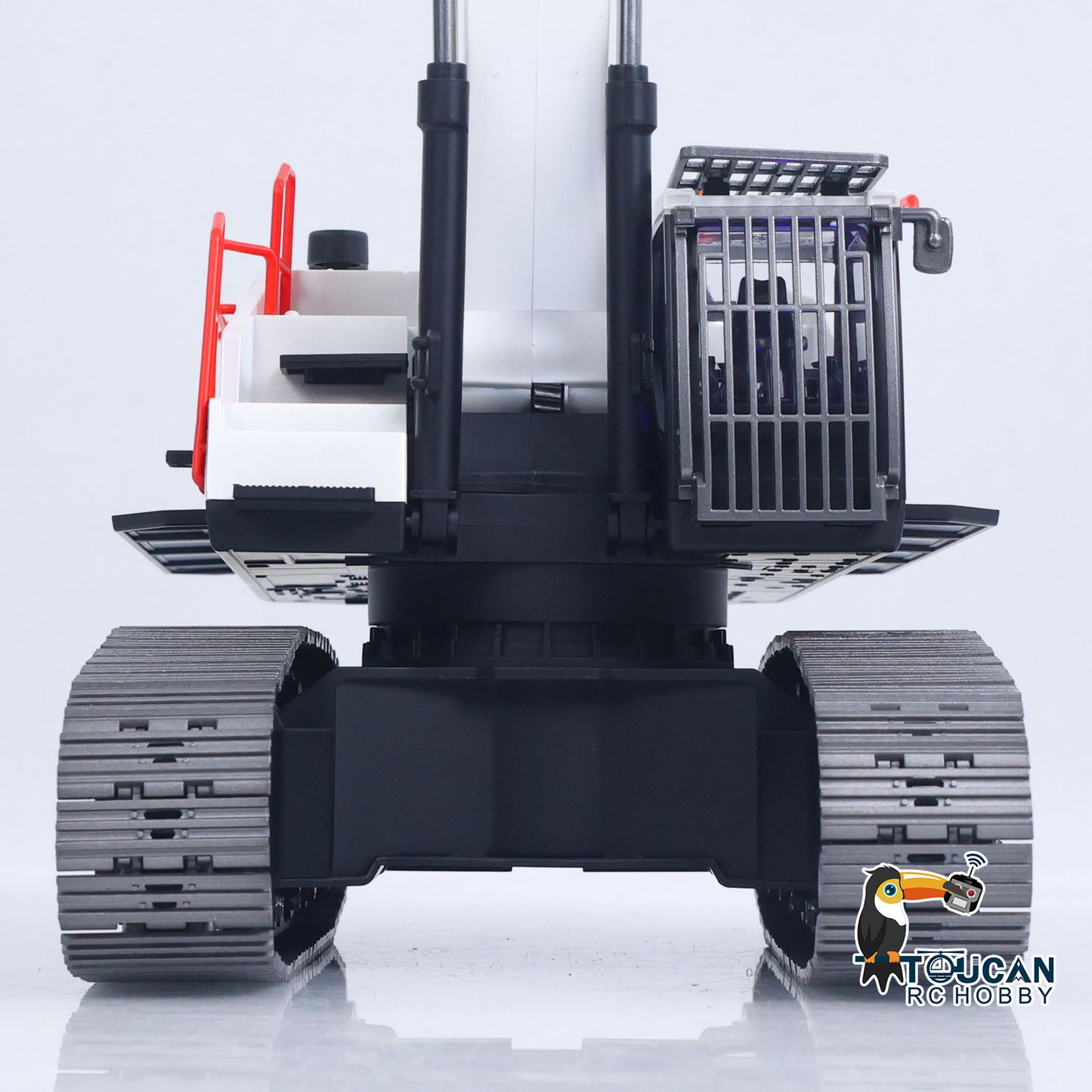 1/14 HUINA RC Metal Excavator Model Toys 1594 Radio Light Battery 22CH Sound Wooden Claw Ball Claw
