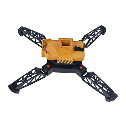 US Stock HUINA Toys 1/14 585 12CH RC Lifting Tower Crane 2.4G Radio System 7.4V Battery Lights USB Charging Cable Unassembled Model