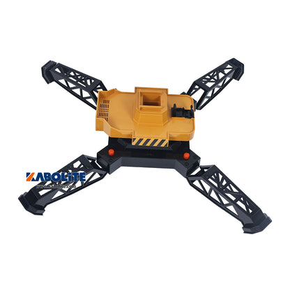 IN Stock HUINA 1585 1/14 RC Tower Crane Construction Vehicle Unassembled Model with 360 Degree Rotate Light 2.4G Remote Controller
