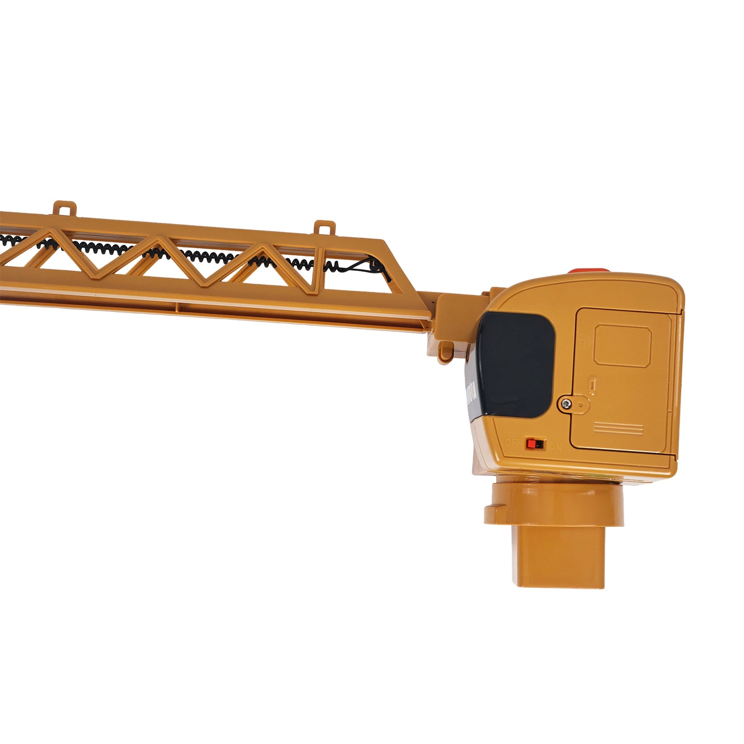 US Stock HUINA Toys 1/14 585 12CH RC Lifting Tower Crane 2.4G Radio System 7.4V Battery Lights USB Charging Cable Unassembled Model