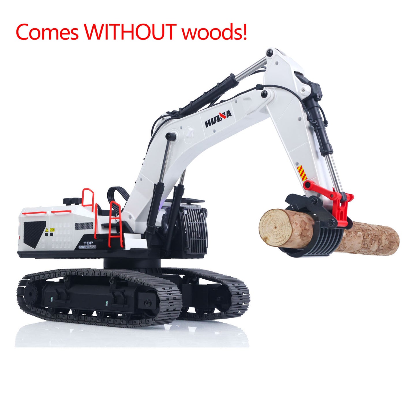 US Stock  HUINA 1/14 Metal RC Excavator 1594 Radio Control Digger Model Toys&nbsp Light Sound Battery