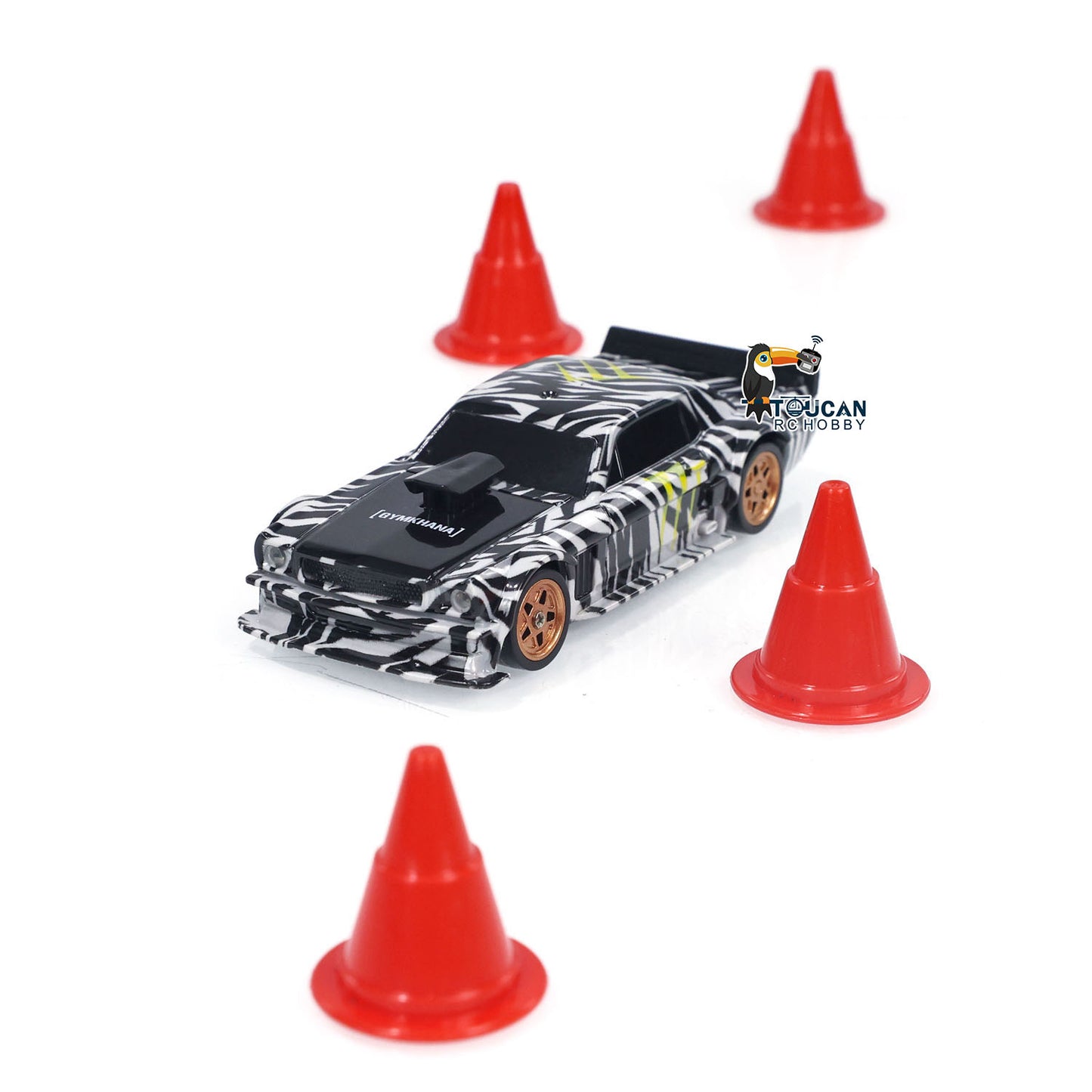 1/43 Scale RC Drift Race Car Gyro 4WD Ready to Go Mini Car Toy High Speed Model