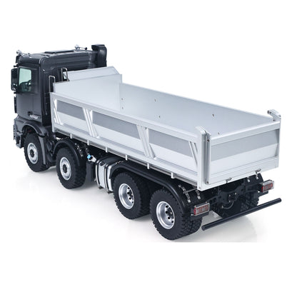 US Stock RTR Kabolite 8X8 1/14 RC Dump Truck K5703 Electric Lifting Remote Control Tipper Model 2Speed Gearbox Lights Sound System