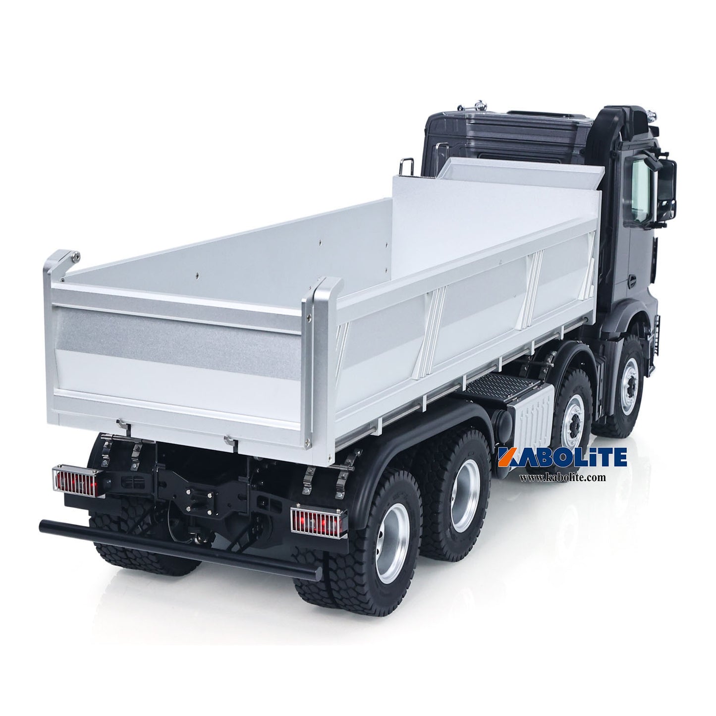 Fast Free Shipping for EU Kabolite 8X8 1/14 K5703 RC Dump Truck Electric Lifting Remote Control Tipper Model 2Speed Gearbox Lights Sound System