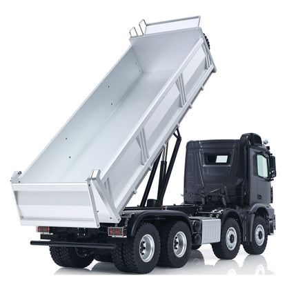 US Stock RTR Kabolite 8X8 1/14 RC Dump Truck K5703 Electric Lifting Remote Control Tipper Model 2Speed Gearbox Lights Sound System