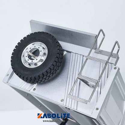 Fast Free Shipping for EU Kabolite 8X8 1/14 K5703 RC Dump Truck Electric Lifting Remote Control Tipper Model 2Speed Gearbox Lights Sound System