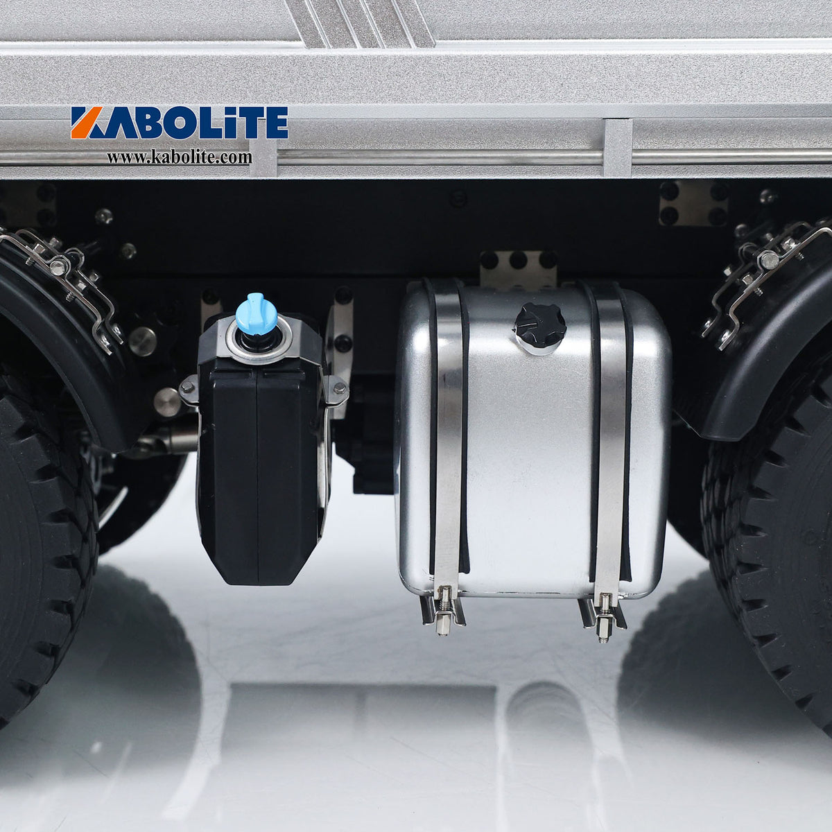 US Stock RTR Kabolite 8X8 1/14 RC Dump Truck K5703 Electric Lifting Remote Control Tipper Model 2Speed Gearbox Lights Sound System