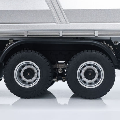 US Stock RTR Kabolite 8X8 1/14 RC Dump Truck K5703 Electric Lifting Remote Control Tipper Model 2Speed Gearbox Lights Sound System