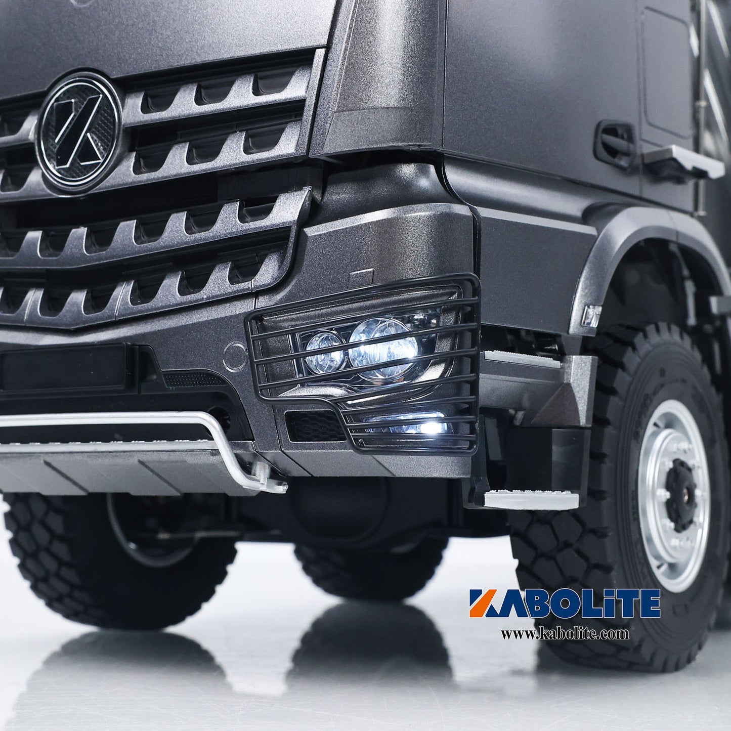 Fast Free Shipping for EU Kabolite 8X8 1/14 K5703 RC Dump Truck Electric Lifting Remote Control Tipper Model 2Speed Gearbox Lights Sound System